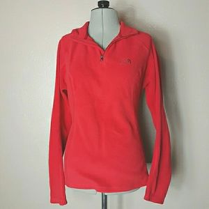 The north face glacier fleece pullover sweater
